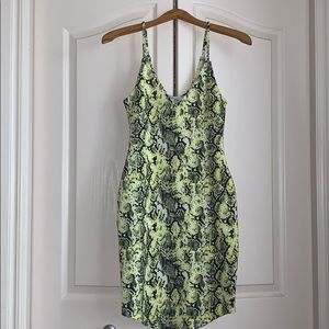 Snake Print Sundress